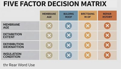 Commercial Roof Repair vs Replacement: A Practical Decision Framework