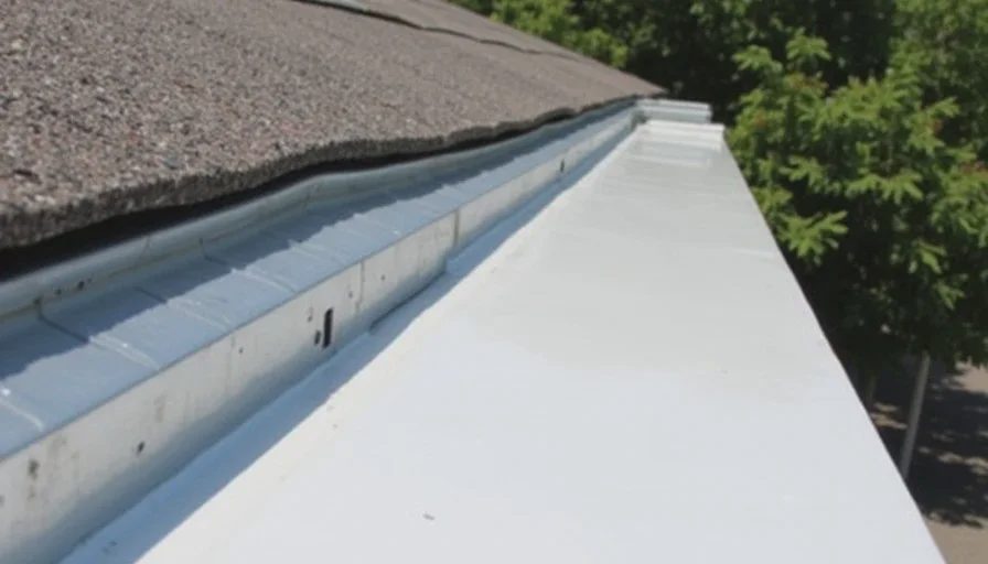 Complete flashing replacement around HVAC curb.