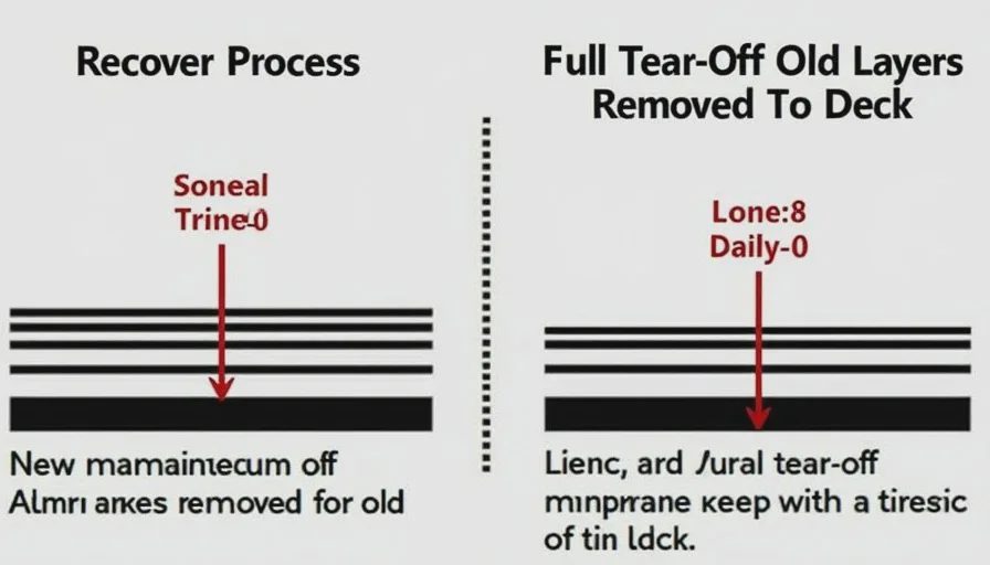 Recover vs full tear-off comparison.