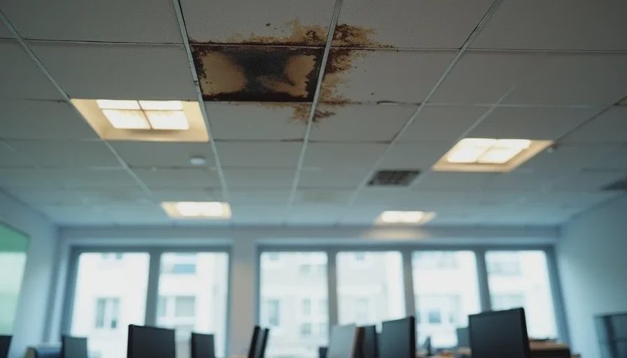 Water damage from delayed roof repair.