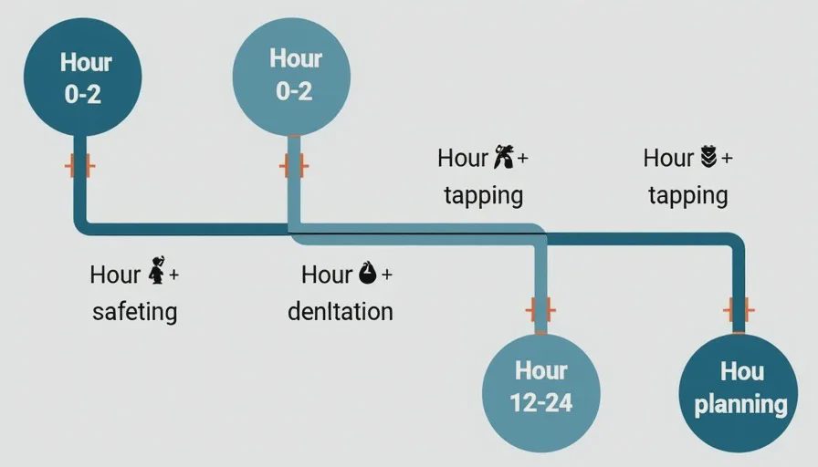 Emergency roof response timeline 24 hours.