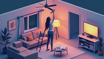 How to Clean Ceiling Fans Without Making a Bigger Mess